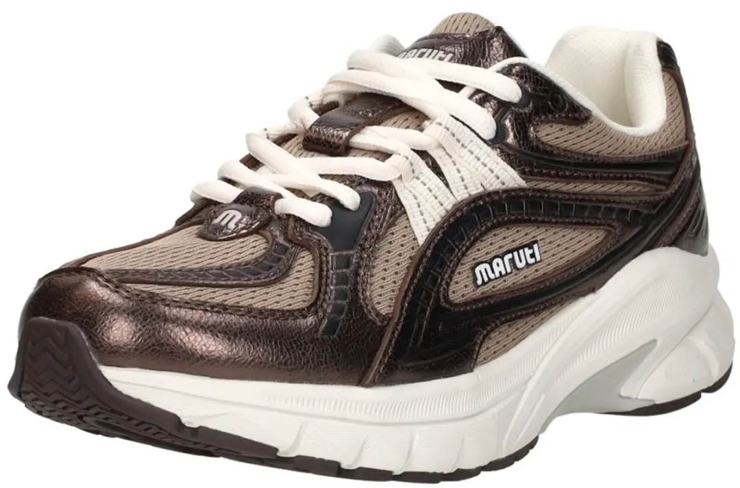 Maruti Nola Leather Sneakers - Bruin - afbeelding 4 van 6