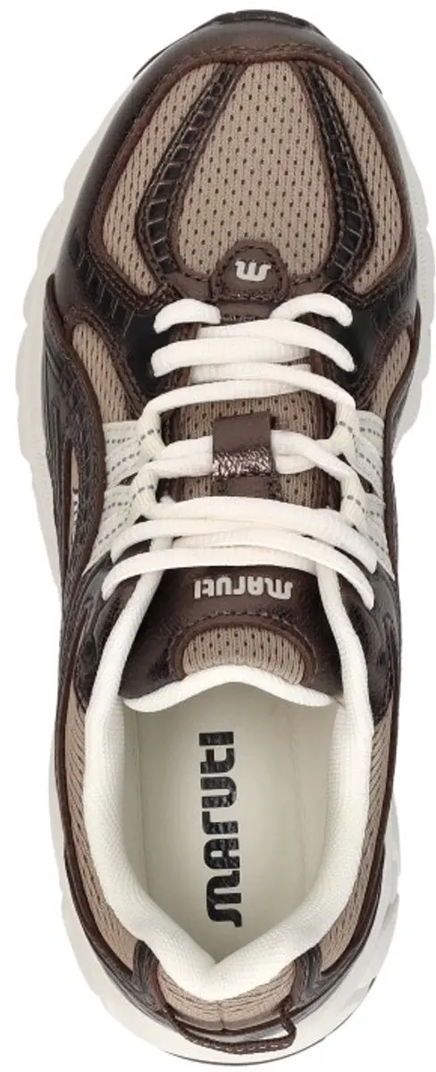 Maruti Nola Leather Sneakers - Bruin - afbeelding 5 van 6