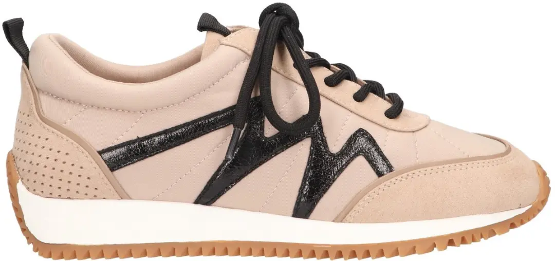 La Strada Sneaker Beige Textiel