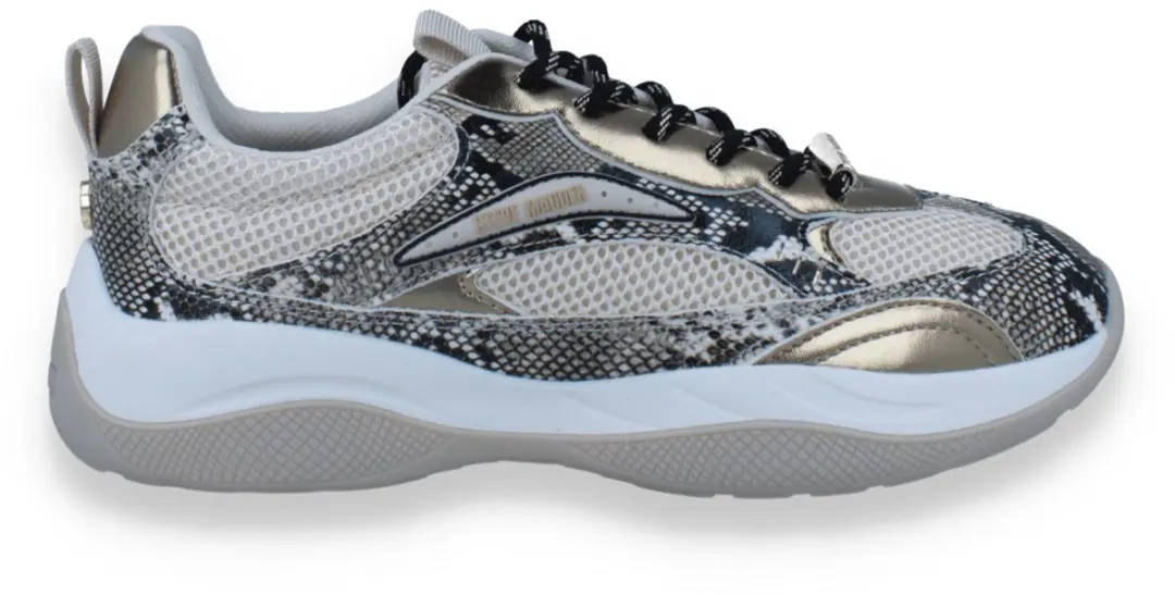 Steve Madden Dames Sneaker Premio-e Light Bronze