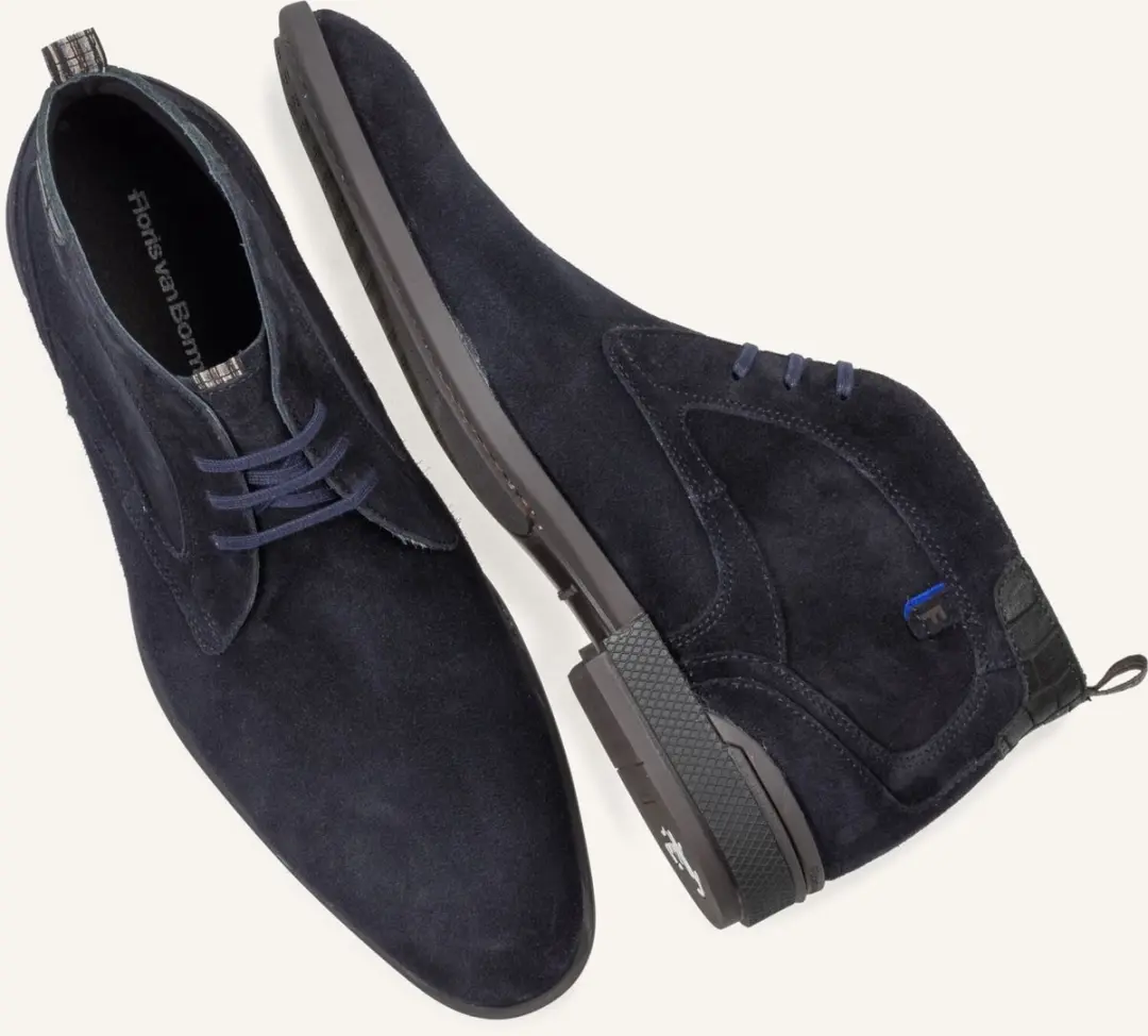 Floris van Bommel De Hakker 01.03 Herenschoenen - Blauw - 45.5