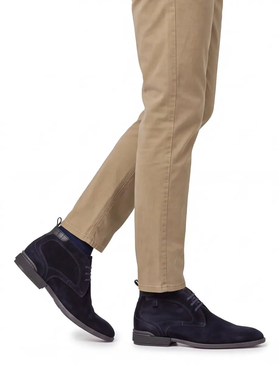 Floris van Bommel De Hakker 01.03 Herenschoenen - Blauw - 45.5