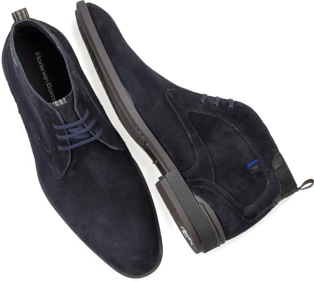 Floris van Bommel De Hakker 01.03 Herenschoenen - Blauw - 45.5