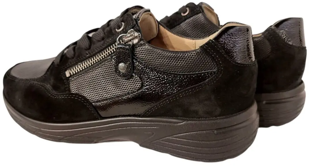 Hartjes Sneaker 162.2603/31 01.01 Katy Shoe Zwart Wijdte K - afbeelding 3 van 6