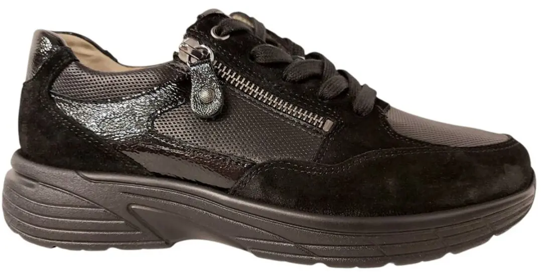 Hartjes Sneaker 162.2603/31 01.01 Katy Shoe Zwart Wijdte K - afbeelding 6 van 6