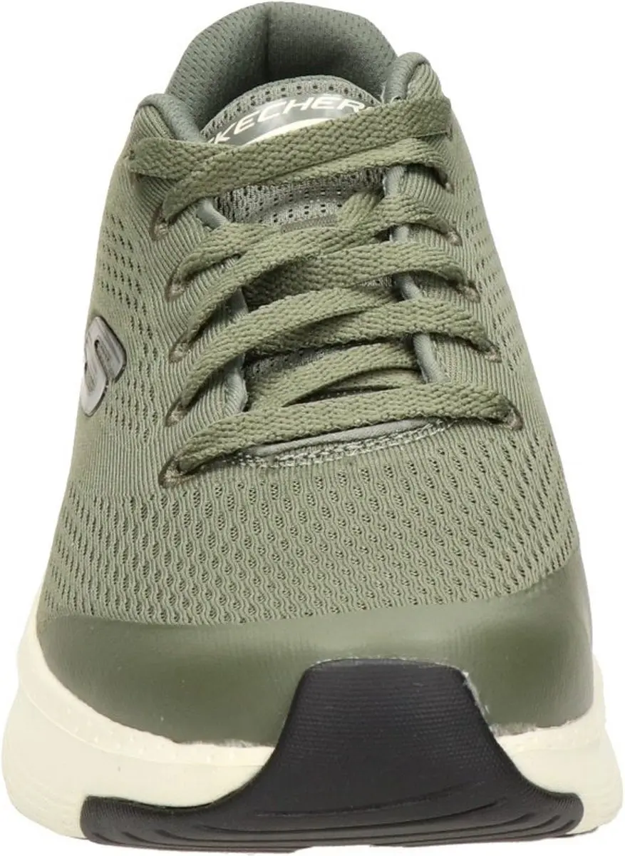 Skechers Arch Fit Heren Sneakers - Olijfgroen - afbeelding 3 van 6