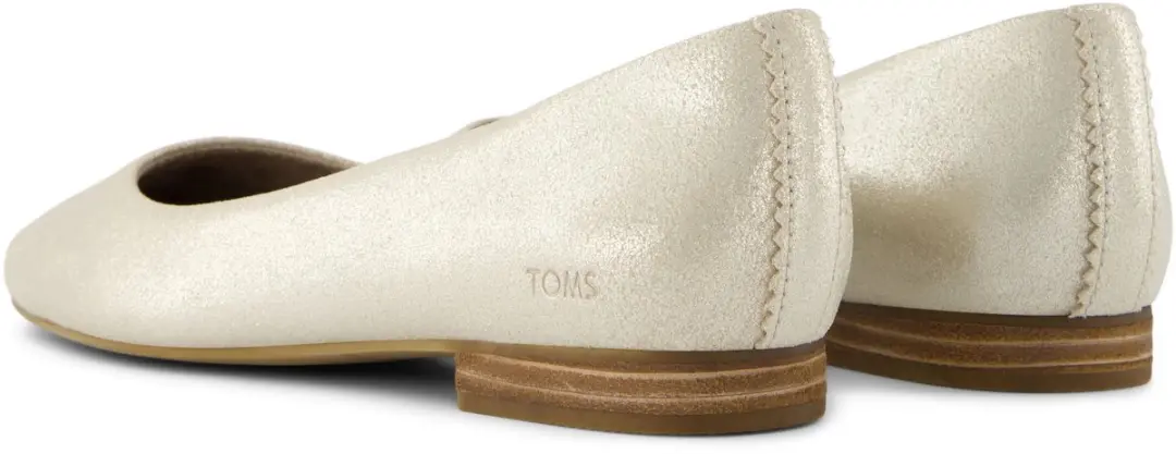 TOMS Briella Dames Ballerina's - Zilver - 41 - afbeelding 3 van 6