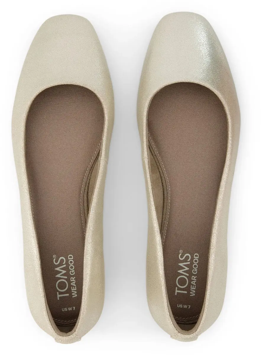 TOMS Briella Dames Ballerina's - Zilver - 41 - afbeelding 5 van 6