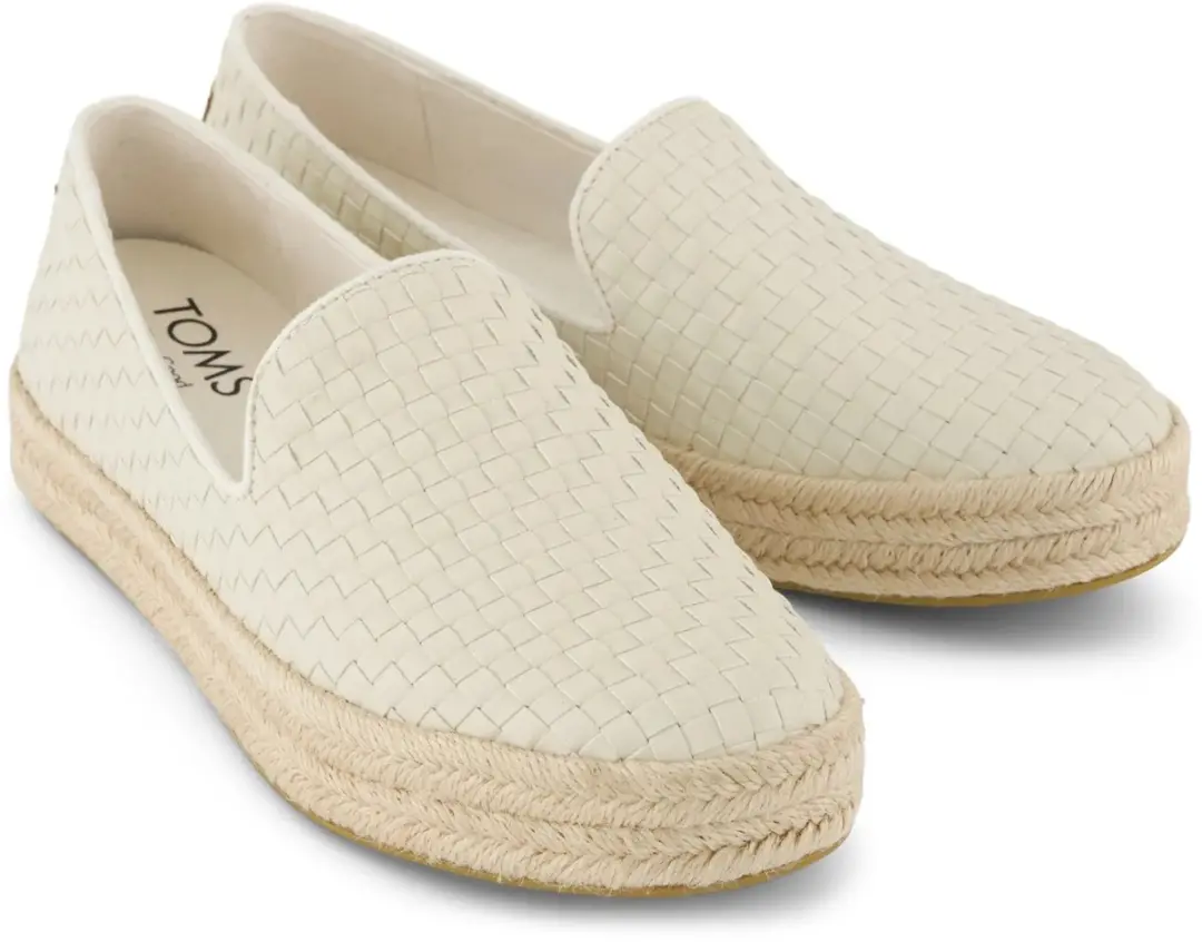 TOMS Dames Carolina Espadrilles - Lichtbeige - afbeelding 2 van 2