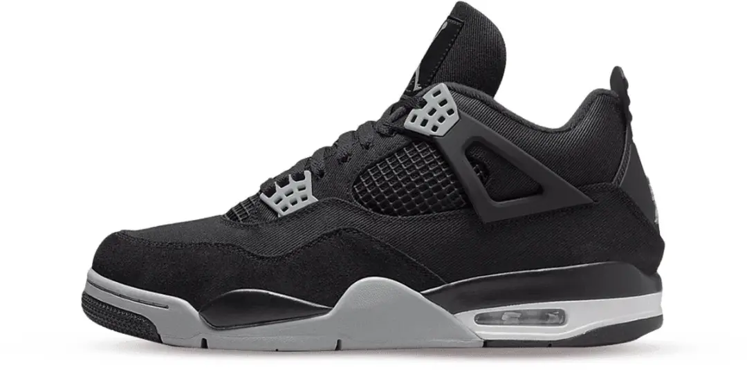 Jordan 4 Retro SE Black Canvas