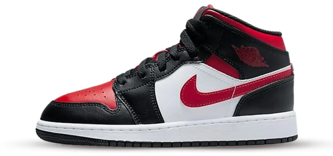 Air Jordan 1 Mid Bred Toe