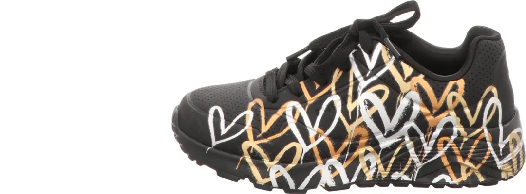 Skechers Uno Lite Metallic Love Meisjes Sneakers - 32 - afbeelding 5 van 6