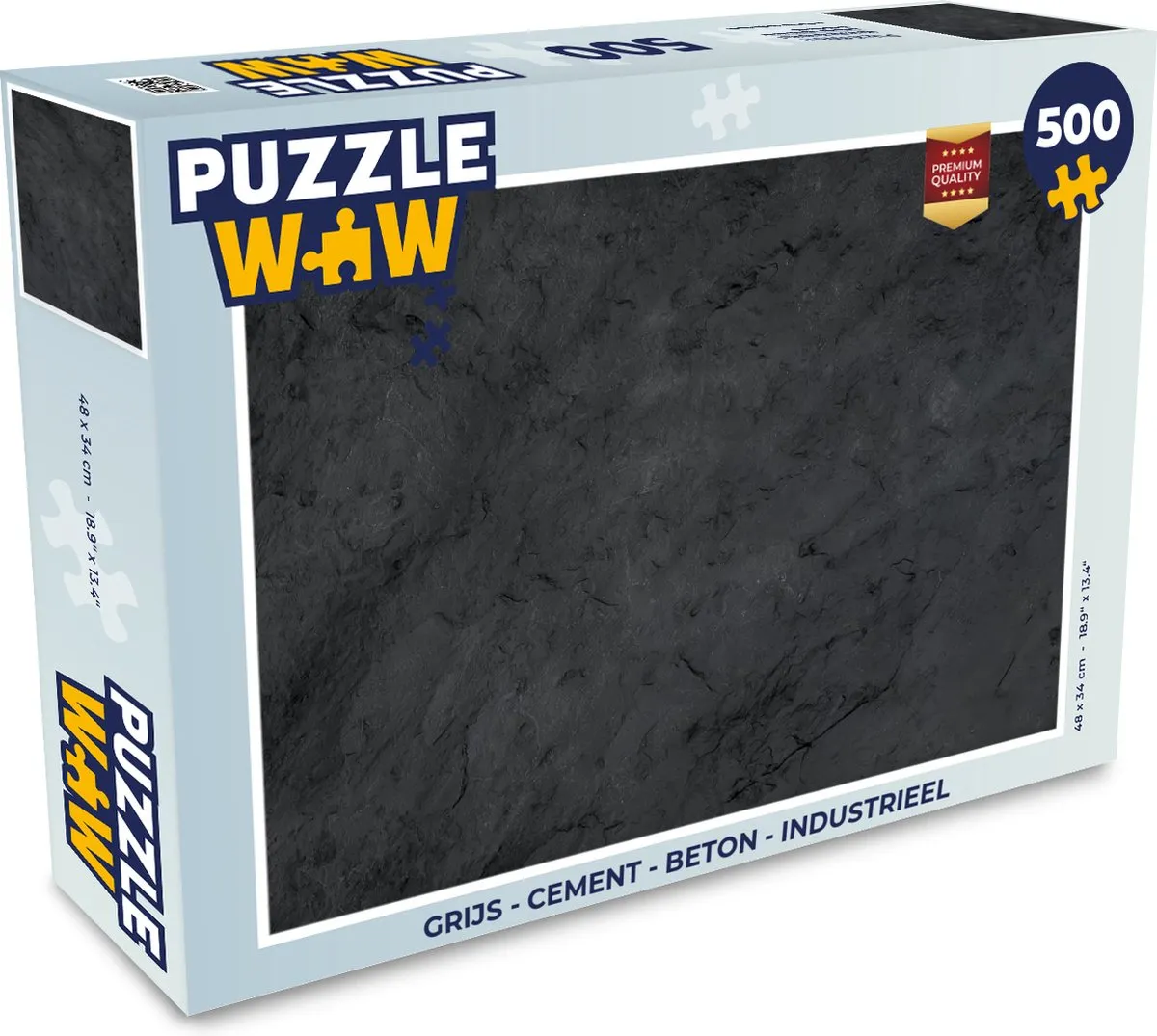 PuzzleWow Industriele Legpuzzel 500 Stuks - Multicolor