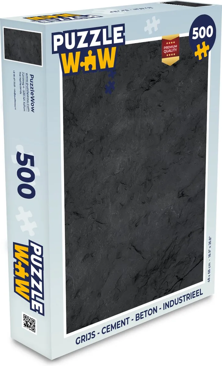 PuzzleWow Industriele Legpuzzel 500 Stuks