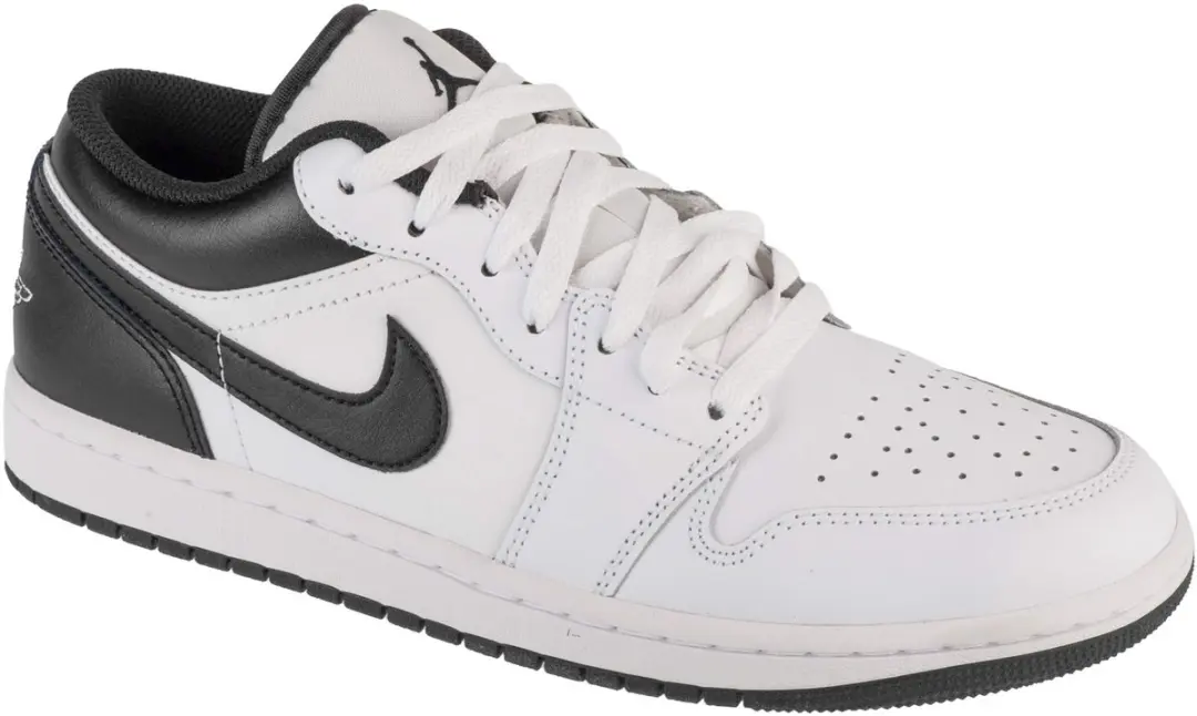 Air Jordan 1 Low, Mannen, Wit, Sneakers, maat: 41