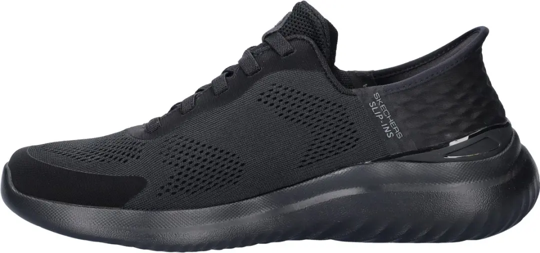 Skechers Hands Free Slip-Ins Bounder 232459-BBK Heren Sneaker - Zwart - afbeelding 2 van 6