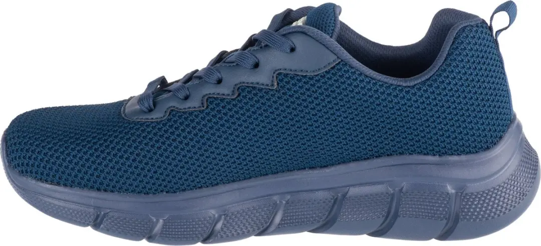 Skechers BOBS B Flex Chill Edge Herensneaker - Marine - afbeelding 4 van 6