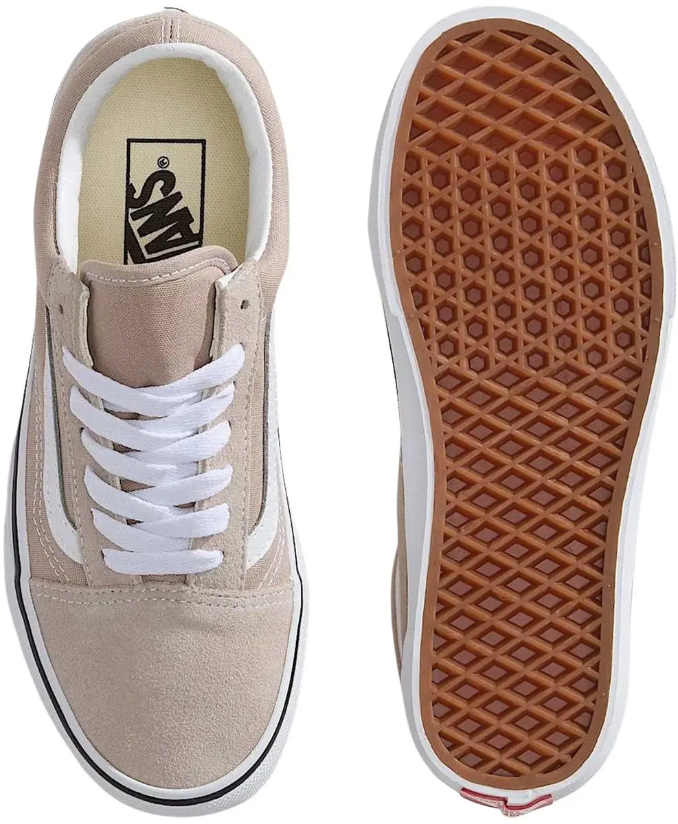 Vans Old Skool Color Theory Sneakers - 40.5 - Beige/Wit - afbeelding 5 van 6