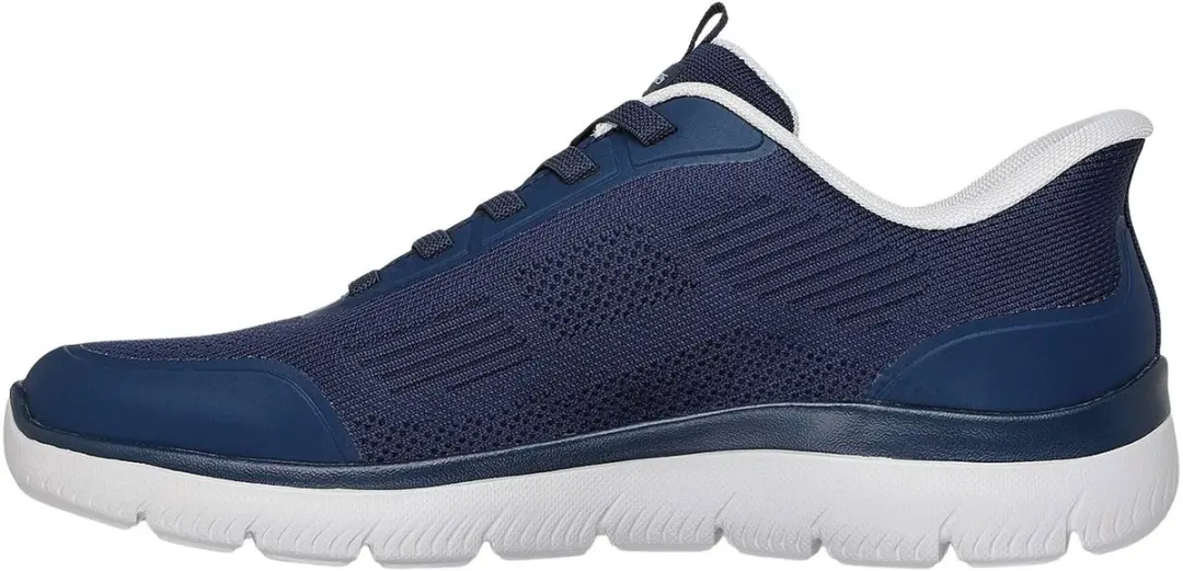 Skechers Summits Leyter Sneakers Heren - 42 - Donkerblauw/Zwart - afbeelding 4 van 6