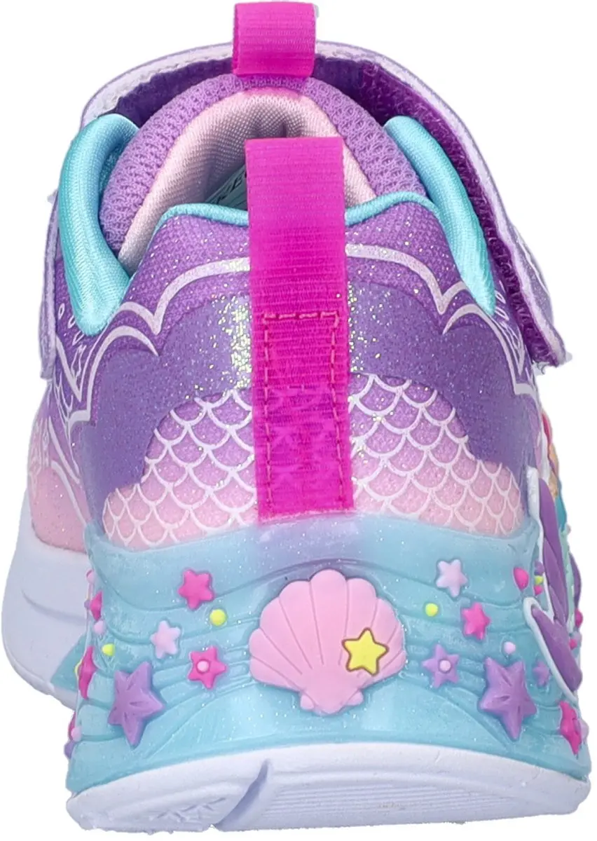 Skechers Mermaid Dreams Meisjes Sneakers - Lavendel - afbeelding 6 van 6