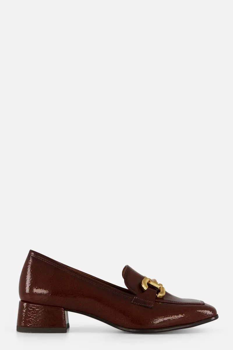 Tamaris Trotteur Instappers cognac Lak