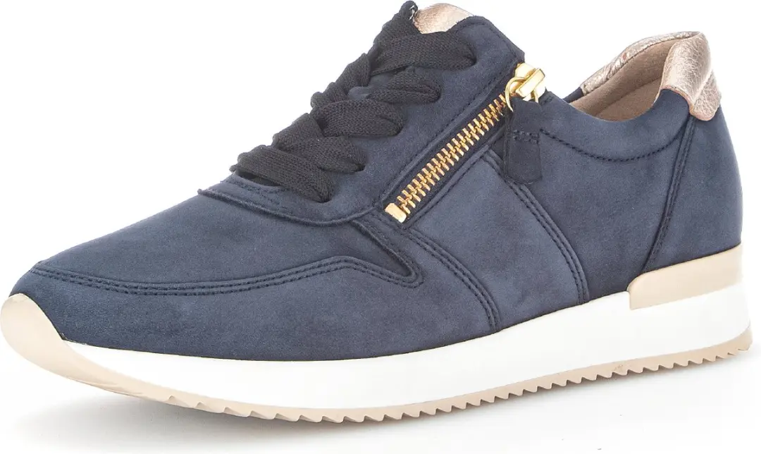 Gabor Dames Sneakers - Blauw Leer - afbeelding 6 van 6