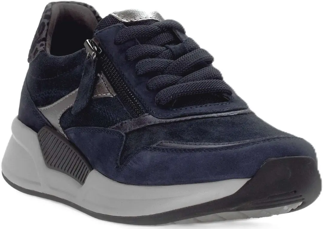 Gabor Rollingsoft Dames Sneaker 76.957 - Donkerblauw