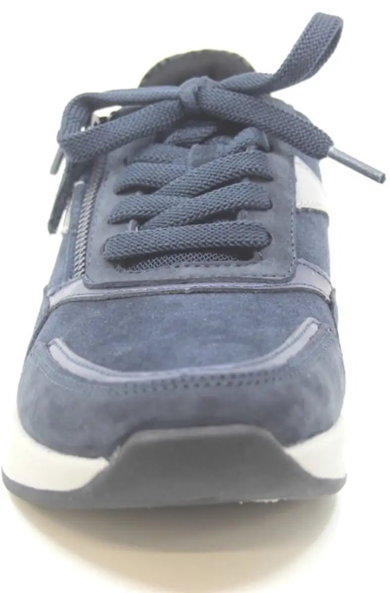 Gabor Rollingsoft Dames Sneaker 76.957 - Donkerblauw