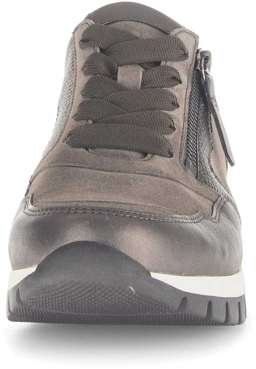 Gabor Rollingsoft Beige Suede Dames Sneakers 40