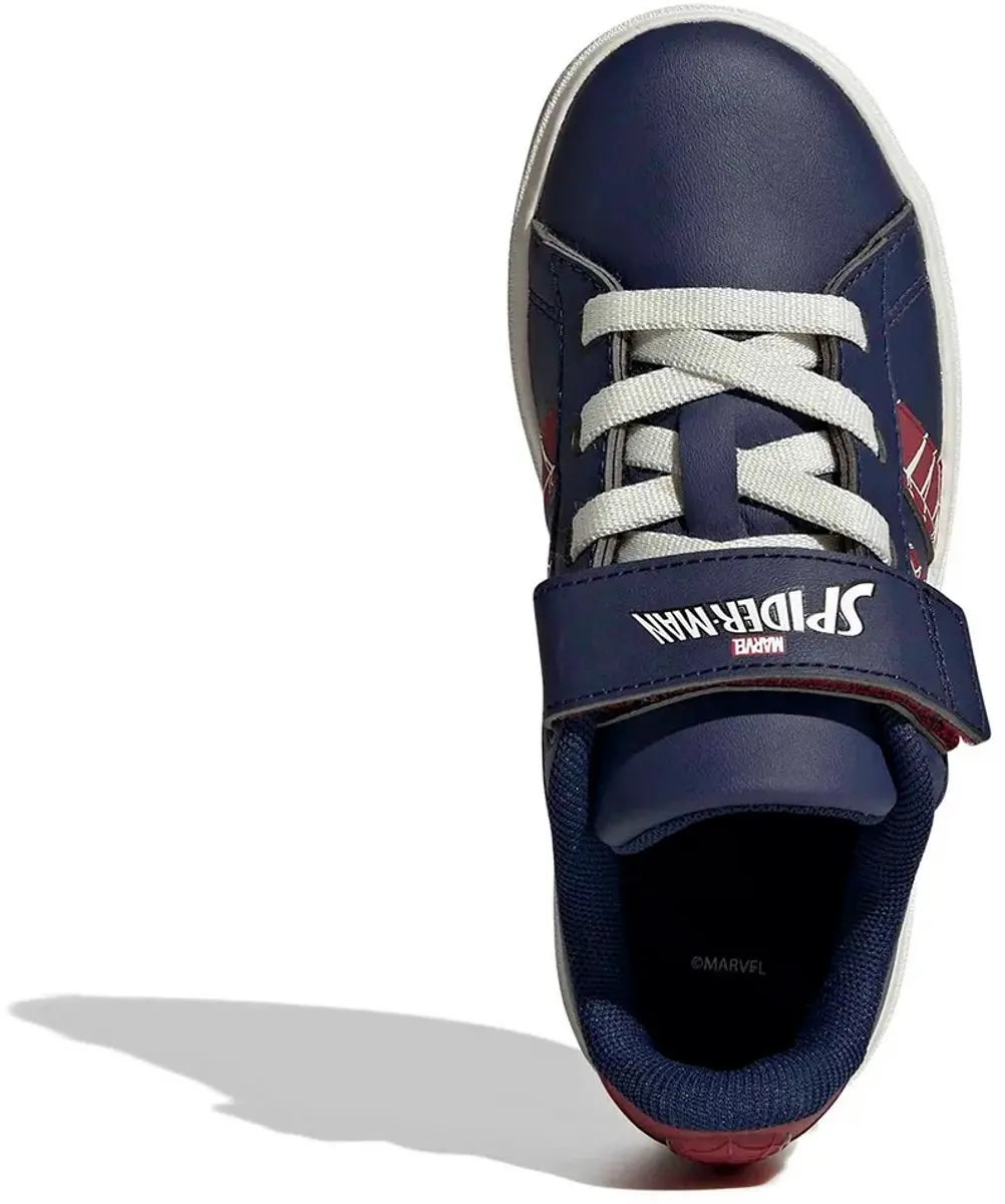 adidas Marvel Spider-Man Grand Court NRC22 - Kinderschoenen - Blauw - afbeelding 3 van 6