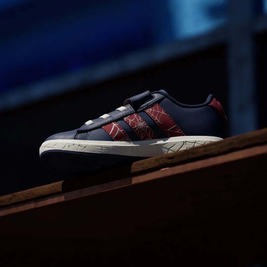 adidas Marvel Spider-Man Grand Court NRC22 - Kinderschoenen - Blauw - afbeelding 6 van 6