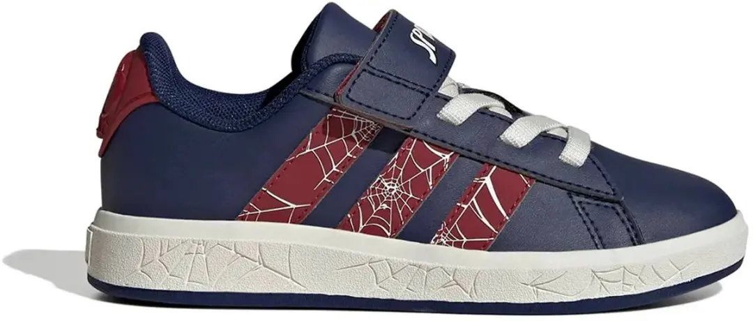 adidas Marvel Spider-Man Grand Court NRC22 - Kinderschoenen - Blauw - afbeelding 2 van 6