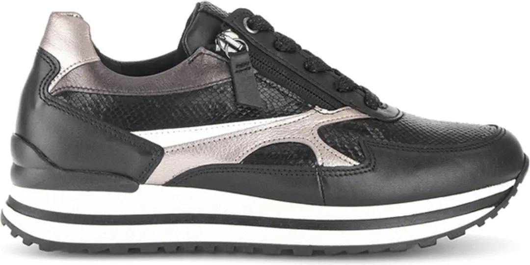 Gabor Dames Sneakers 526 - Zwart