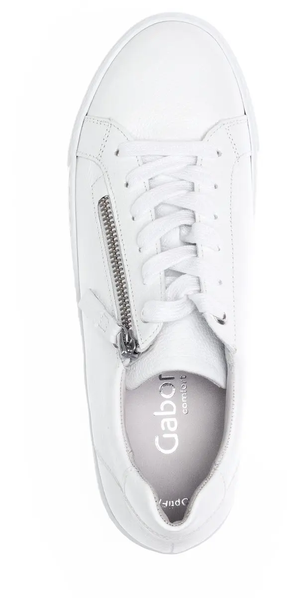 Gabor 498 Sneakers - Leer - Dames - Wit - afbeelding 5 van 6