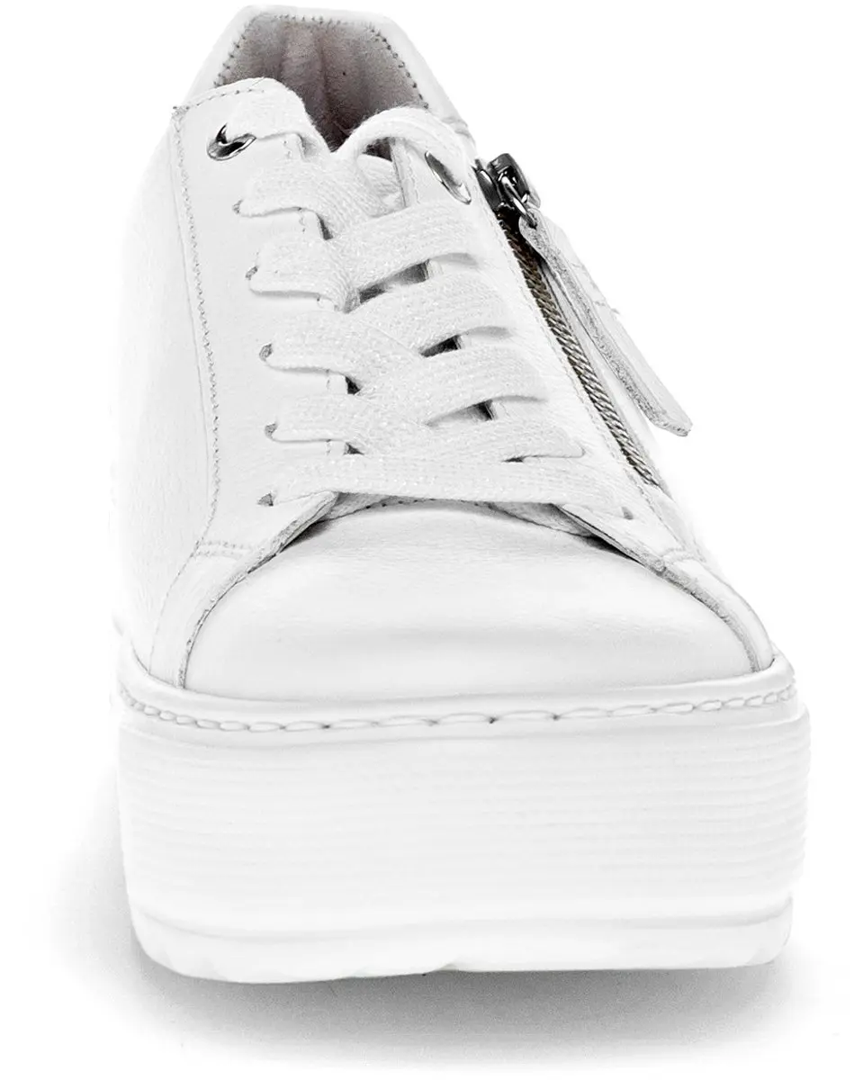 Gabor 498 Sneakers - Leer - Dames - Wit - afbeelding 3 van 6
