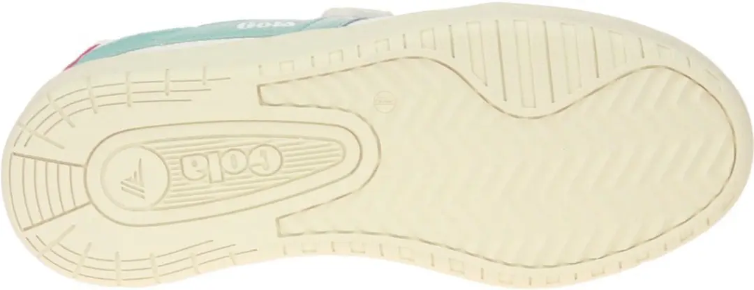 Gola Hawk Strap Sneaker Wit-Licht Blauw