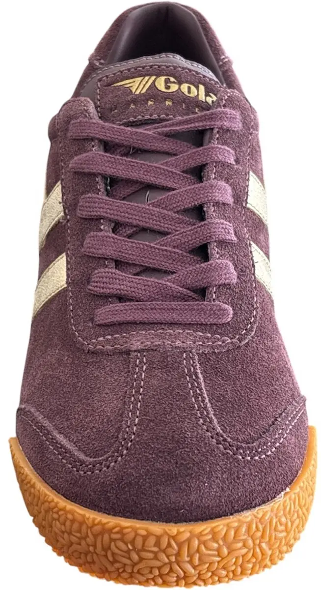 Gola Harrier Mirror Dames Sneakers CLA156 - Cocoa/Gold/Gum - afbeelding 3 van 6