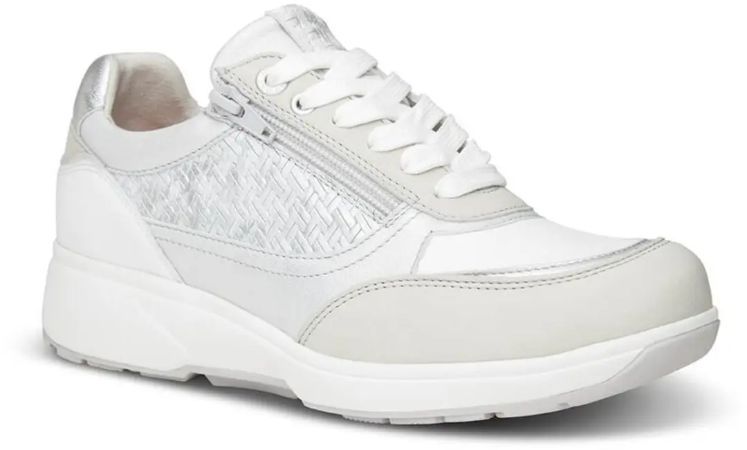 Xsensible Stretchwalker Sneaker Pristina 30231.3.806 - 40 - Wit/Grijs