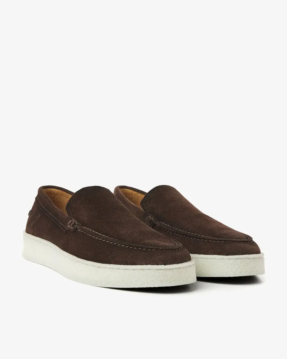 VIA VAI Zane Tyler Loafers Suede - Bruin - Maat 44