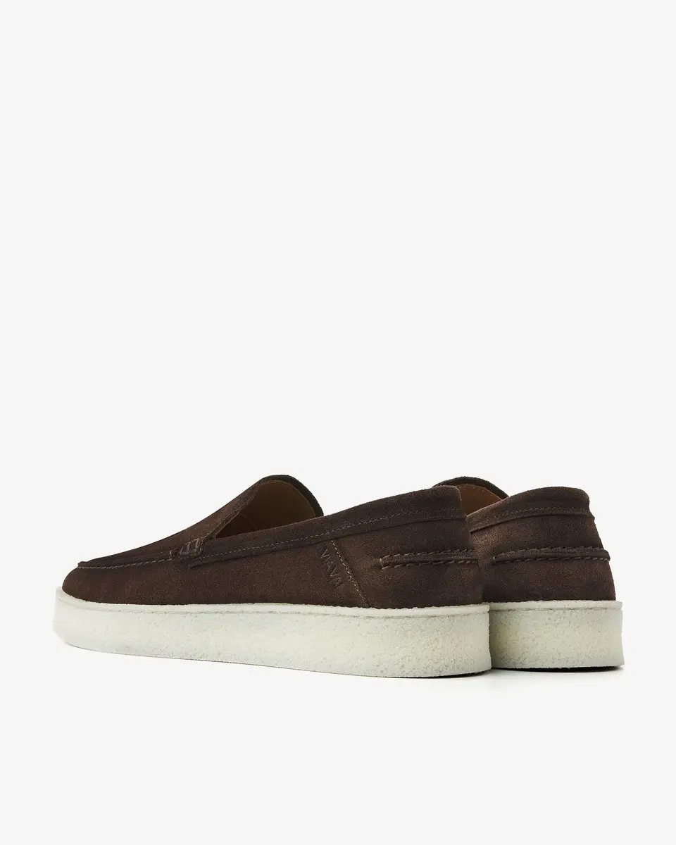 VIA VAI Zane Tyler Loafers Suede - Bruin - Maat 44