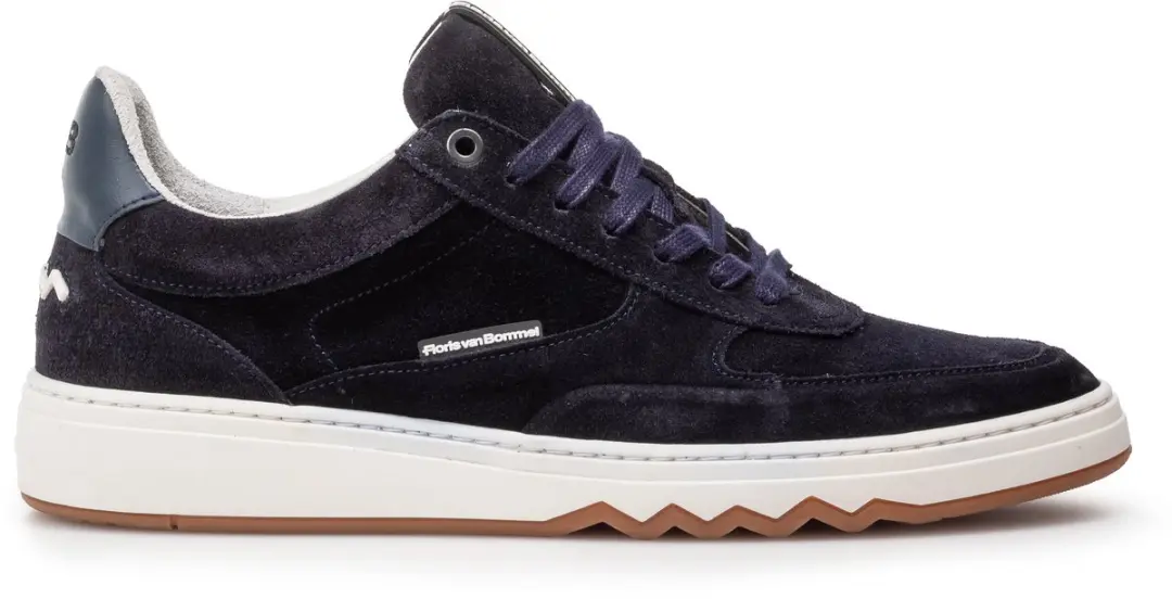 Floris van Bommel art. SFM 10143 41 03 De Kupster 05.26 heren sneaker blauw sued