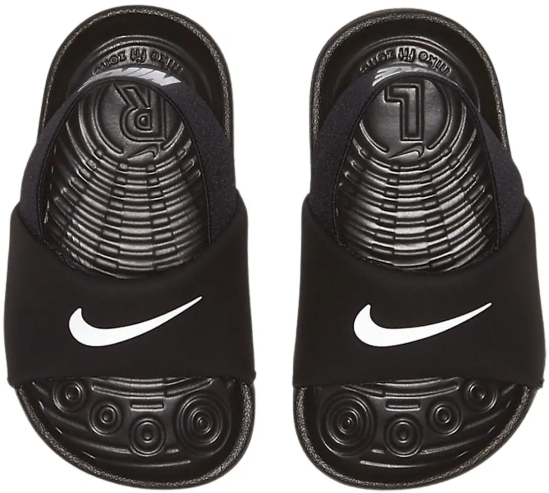 Nike Kawa Slide TD Badslipper 26 - Zwart
