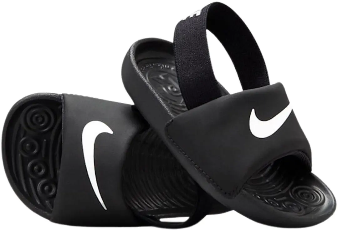 Nike Kawa Slide TD Badslipper 26 - Zwart