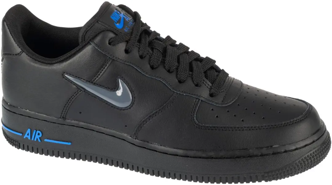 Nike Air Force 1 Low Jewel, Mannen, Zwart, Sneakers, maat: 39