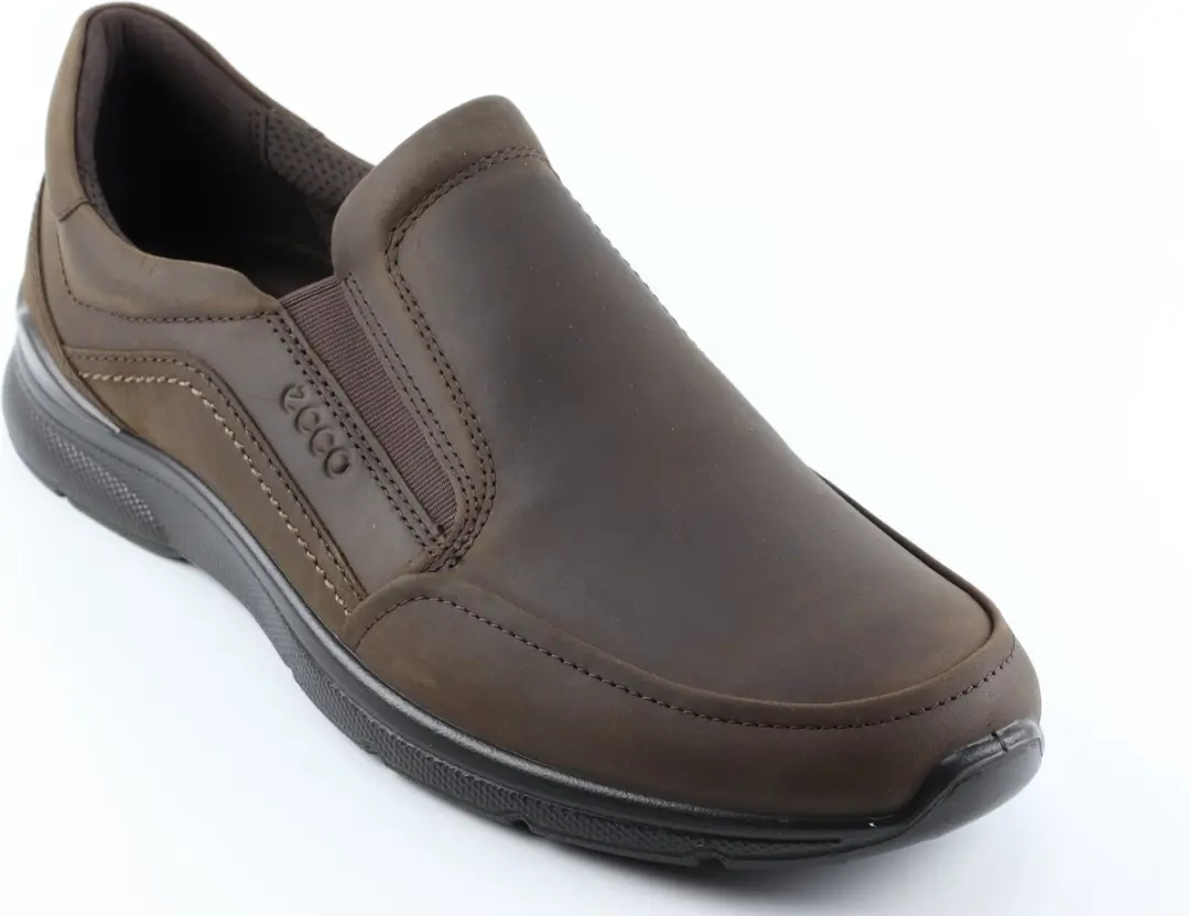 ECCO Irving Instappers Nubuck - Bruin - Maat 41 - afbeelding 6 van 6