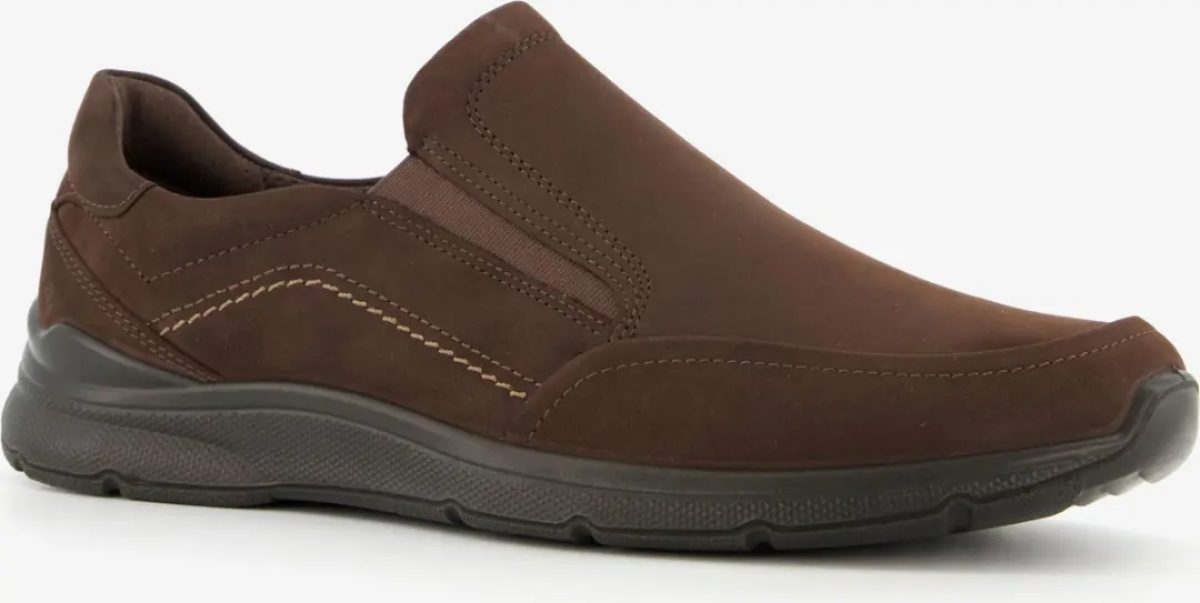 Ecco Irving Instappers bruin Nubuck