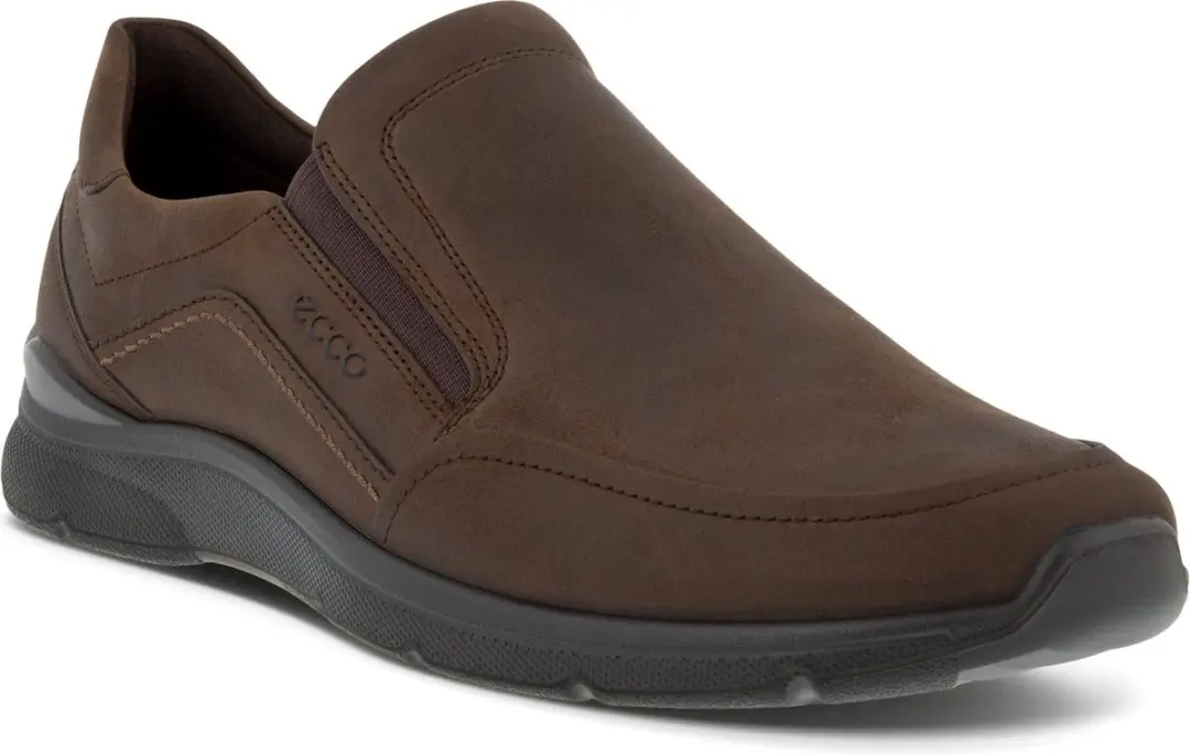 Ecco Irving Instappers bruin Nubuck - Maat 41