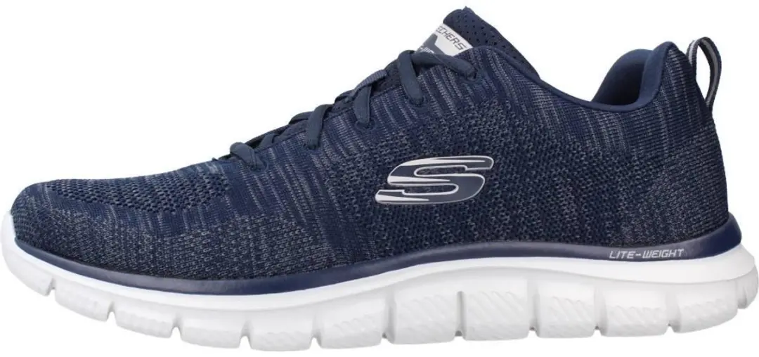 Skechers Track-Front Runner Heren Sneakers - Blauw - afbeelding 2 van 6