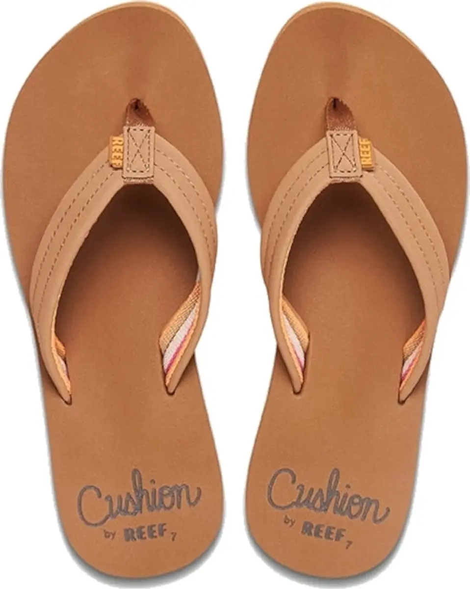 Reef Cushion Breezetan/Smoothie Teenslipper Cognac - Maat 42,5