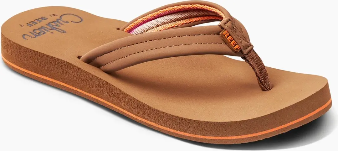 Reef Cushion Breezetan/Smoothie Teenslipper Cognac - Maat 42,5